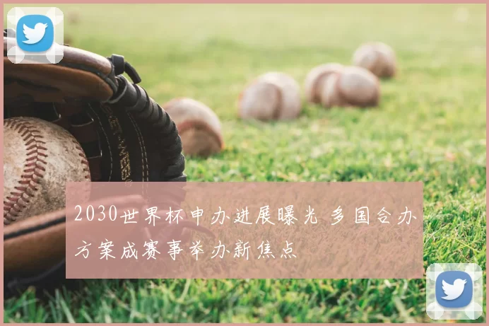 2030世界杯申办进展曝光 多国合办方案成赛事举办新焦点
